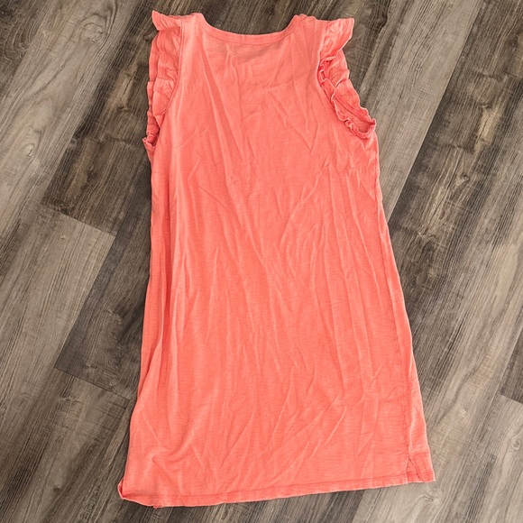 Universal Thread Peach Ruffle Midi Dress - Picture 3 of 3
